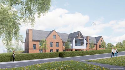 CGI of the Faversham development