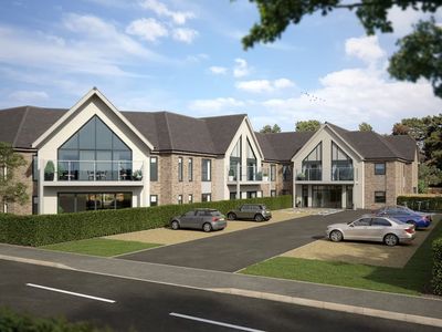 CGI of the Coxheath development