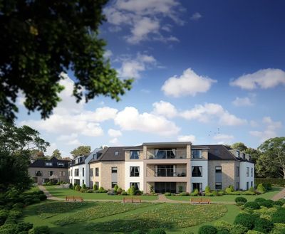 CGI of the Melksham development