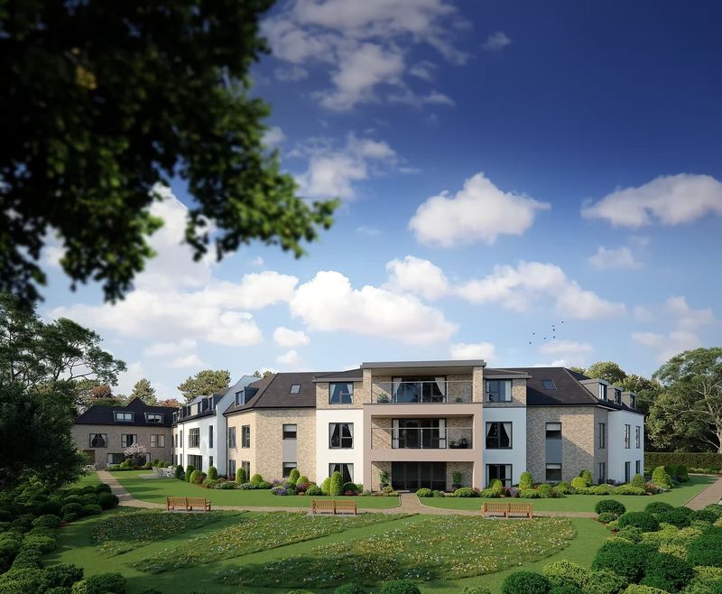 CGI of the Melksham development